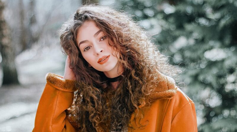 woman, female, girl, portrait, model, young woman, curly hair, fashion, style, outfit, beauty shot, female model, modeling, pose, posing