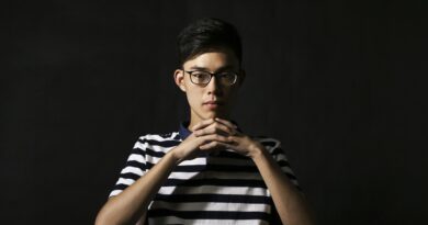 asian man, portrait, young man, man, eyeglasses, glasses, chinese, striped t-shirt, asian man, man, man, man, man, man