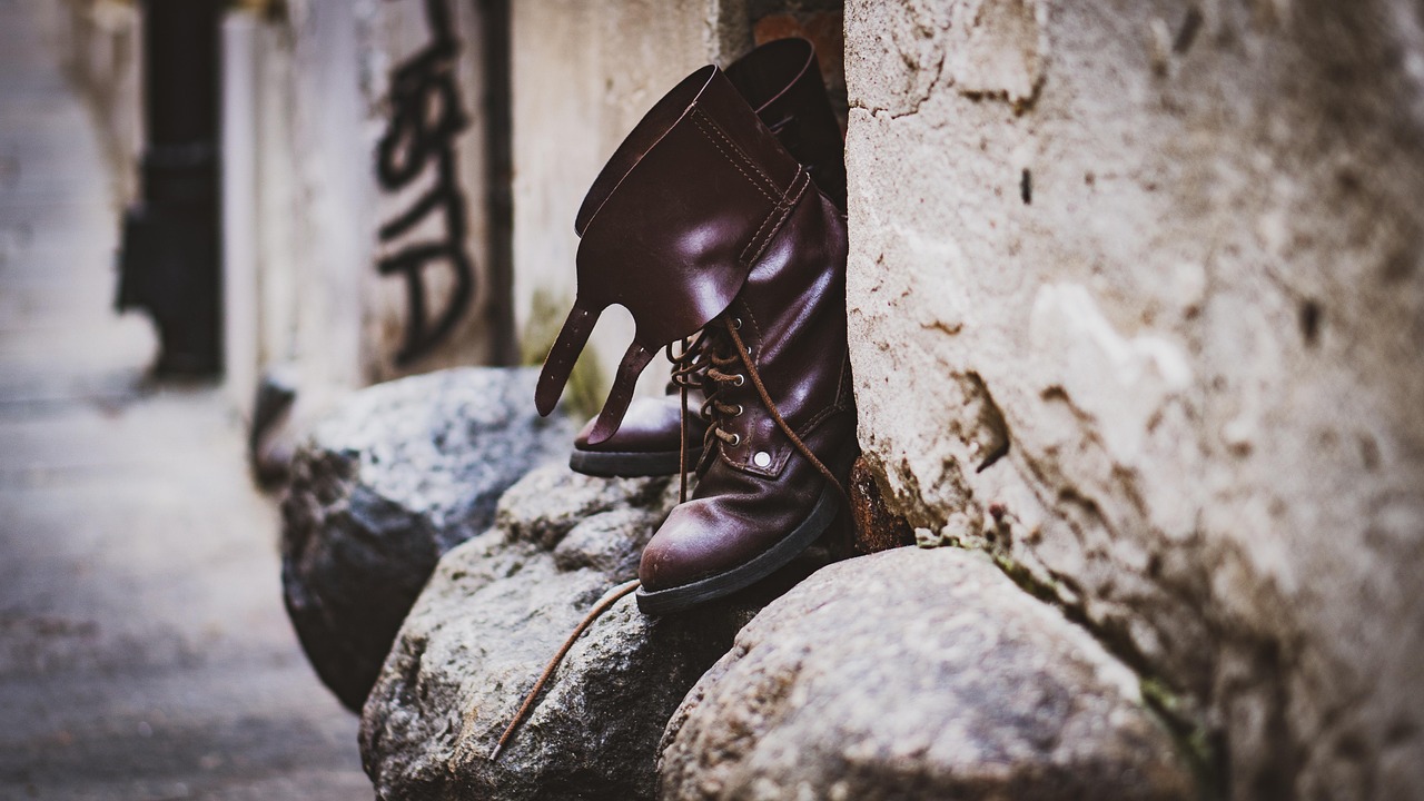 shoes, leather, shoe, isolated, boots, fashion, black, white, footwear, old, boot, brown, pair, clothing, equipment, winter, heels, high, object, elegance, woman, style, industry, dirty