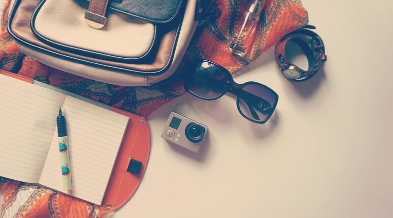 go pro, pen, notepad, travel, vacation, journal, diary, bag, accessories, holiday, flat lay, travel, travel, travel, travel, travel, vacation, accessories