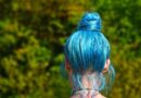 blue hair, hair, head, woman, hairstyle, colored hair, fashion, style, gimmick, blue hair, blue hair, blue hair, blue hair, blue hair