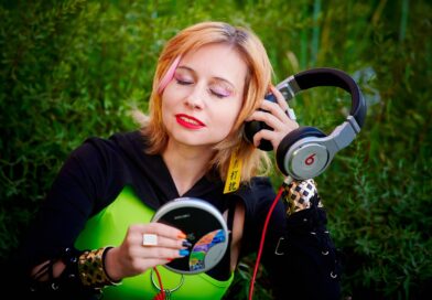 woman, music, cd, cd player, audio, street, sound, headphones, song, 90s, equipment, entertainment, headphones, 90s, 90s, 90s, 90s, 90s