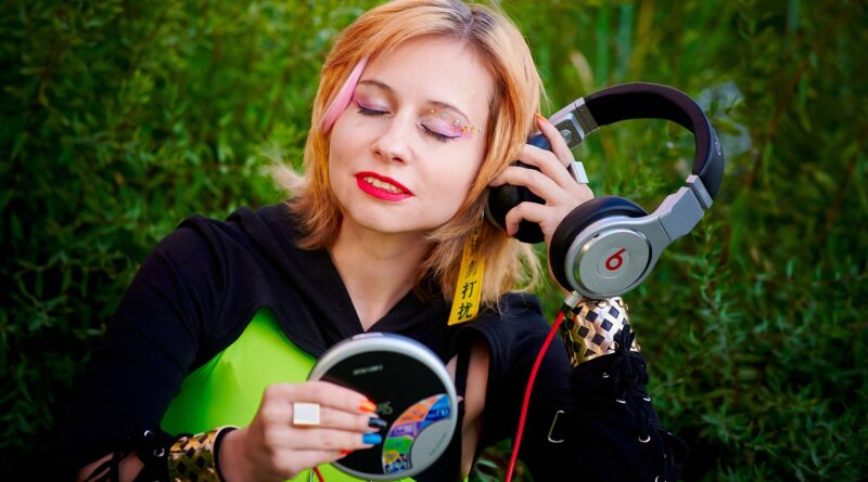 woman, music, cd, cd player, audio, street, sound, headphones, song, 90s, equipment, entertainment, headphones, 90s, 90s, 90s, 90s, 90s