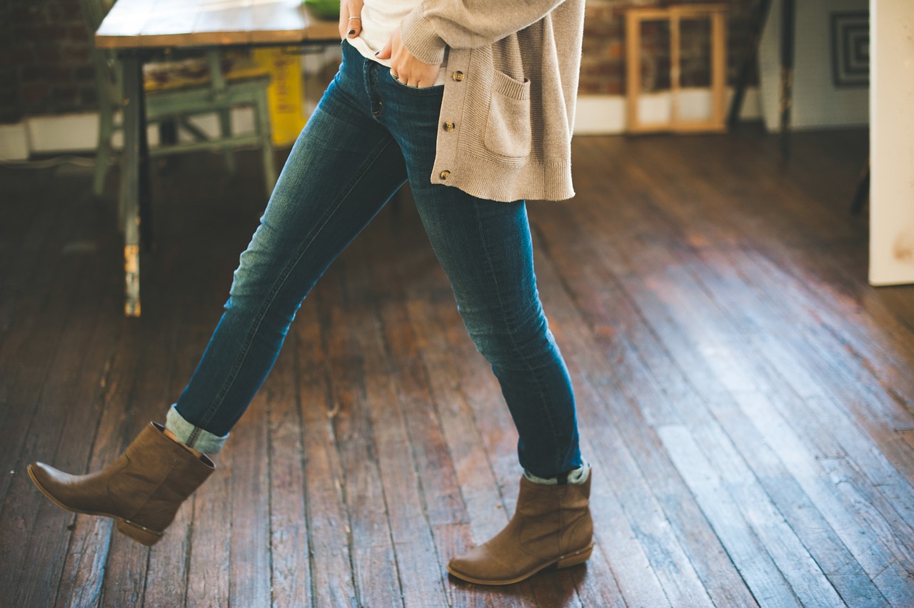 girl, jeans, denim, boots, fashion, woman, people, cardigan, hardwood, floors, jeans, jeans, jeans, jeans, jeans, denim, boots, boots, boots, cardigan