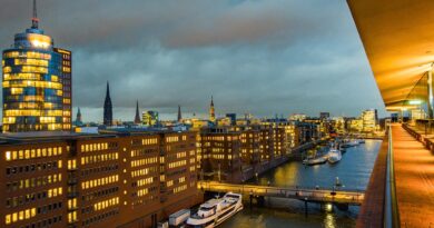 hamburg, city, ships, houses, elbphilharmonie, architecture, channel, port, building, bridge, hamburg, hamburg, hamburg, hamburg, hamburg