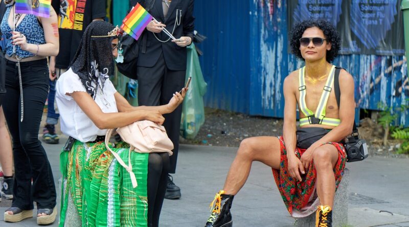 people, lgbt, event, parade, pride, makeup, clothes, street, costumes, pride month, pride parade, rainbow flag, pride flags, world pride