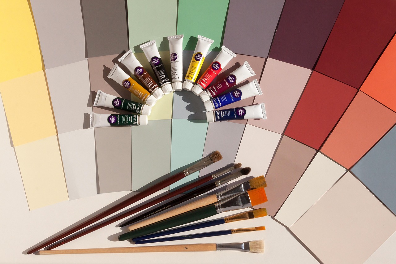 color samples, paint brush, layout, wall gestalter, trend colors, decision, interior architect, interior-design, judgement, color picker, tubes of paint, semicircle, color samples, color samples, paint brush, judgement, judgement, judgement, judgement, judgement, color picker, color picker, semicircle