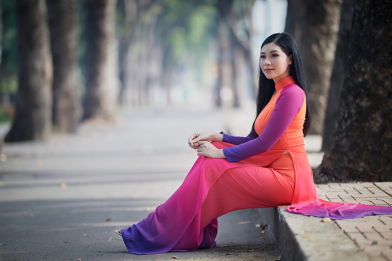 vietnamese traditional new year, vietnamese model, how long is vietnamese, vietnam traditional dress, park, lonely girl in ao dai, long skirt, asian woman, fashion, long life, adult, ancient costume, asian, beautiful, beauty, body, brilliant, caucasian, cheerful, chinese new year, crock pot, dress, female, happy, happy natural women