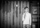 young man, containers, model, posing, industrial, fashion, style, teen, portrait