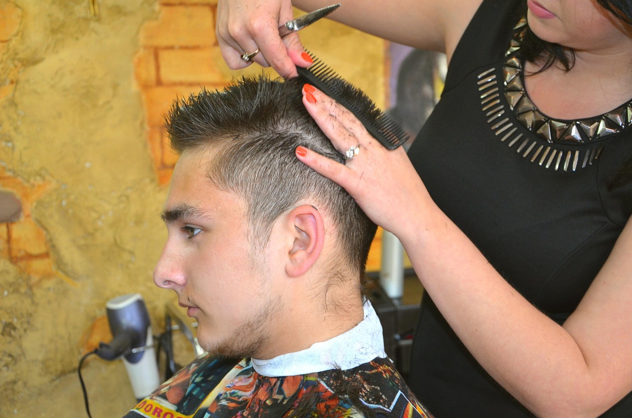 beauty salon, hairstyle, hair styling, man, hairdresser, beauty salon, hairdresser, hairdresser, hairdresser, hairdresser, hairdresser