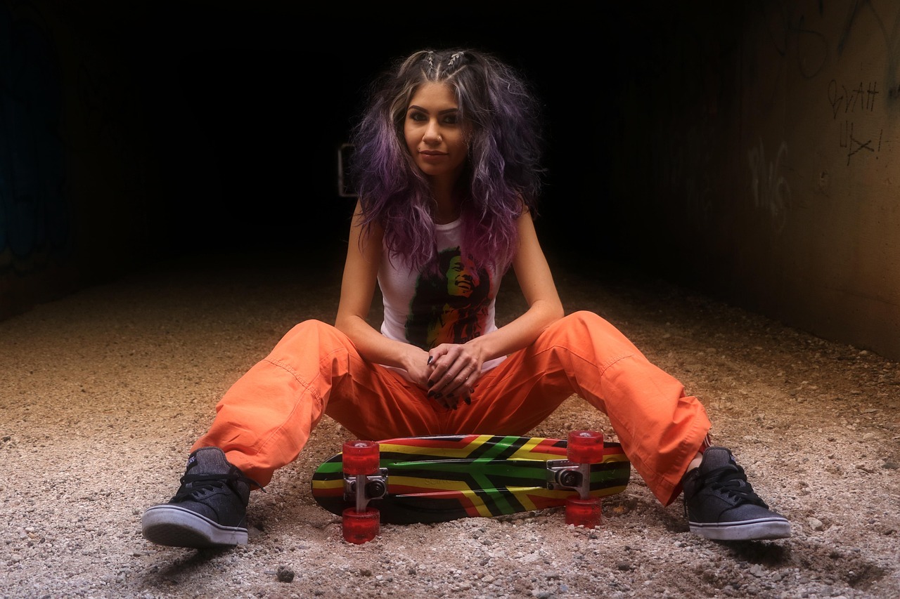 skate girl, pretty skater, pretty, cute, bob marley, skateboard, orange, female, fit, big hair, nappy hair, purple hair, sitting, skating, colorful, skateboarding, girl, young, skateboarder, teen, attractive, woman, fun, lifestyle, youth, skate girl, bob marley, bob marley, bob marley, bob marley, bob marley, skateboard, skateboard, skateboard, skateboard, skateboard, purple hair, skateboarding, skateboarding, skateboarding